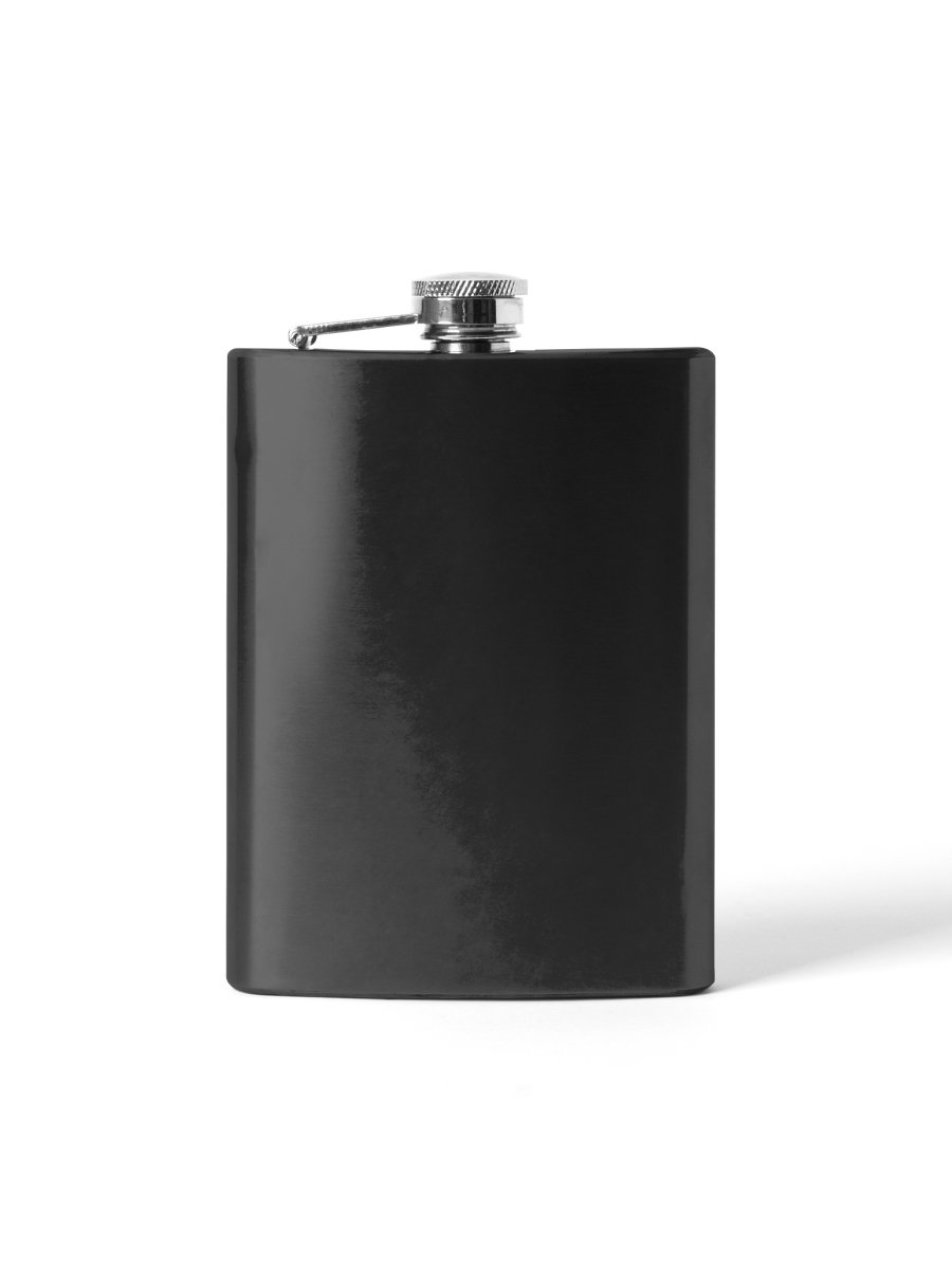 Personalized 8oz Hip Flask - Laser Art MTL