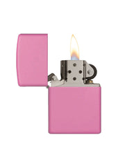 Zippo Pink Matte | Custom Engrave - Laser Art MTL